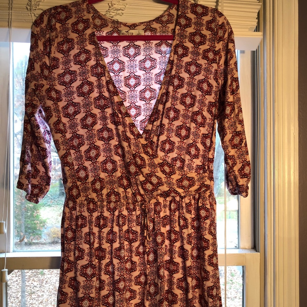 Hollister Wrap Medallion Romper